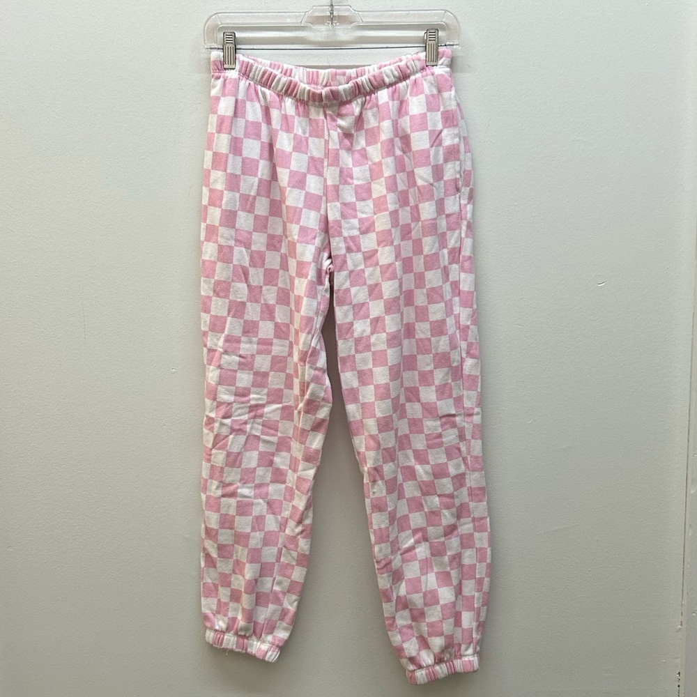 Checkered Jogger Sweatpants